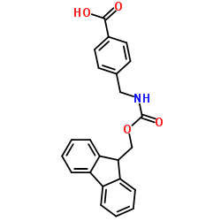 FMOC-(4-氨甲基)苯甲酸结构式