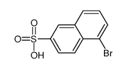5-bromonaphthalene-2-sulfonic acid结构式