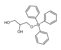 3-triphenylsilanyloxy-propane-1,2-diol结构式