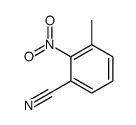 3-甲基-2-硝基苯甲腈结构式