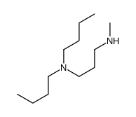 N',N'-dibutyl-N-methylpropane-1,3-diamine结构式