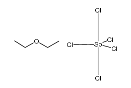 antimony(V) chloride * diethyl ether Structure