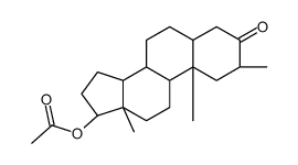 Drostanolone Acetate Structure