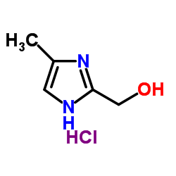(5-methyl-1H-imidazol-2-yl)methanol hydrochloride Structure