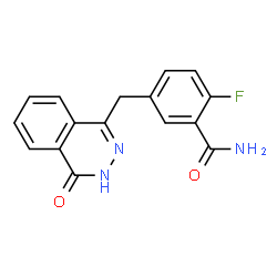 2-Fluoro-5-((4-oxo-3,4-dihydrophthalazin-1-yl)methyl)benzamide Structure