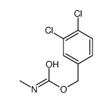 3,4-二氯苄基 甲基氨基甲酸酯结构式