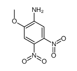 3,4-Dinitro-6-methoxyaniline Structure
