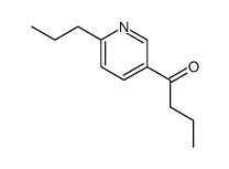 1-(6-propyl-pyridin-3-yl)-butan-1-one Structure