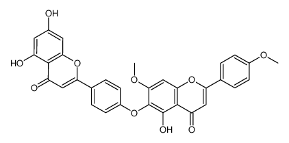 柳杉双黄酮B结构式