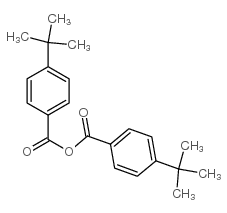 4-叔丁基苯甲酸酐结构式