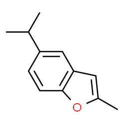 Benzofuran,2-methyl-5-(1-methylethyl)-(9CI)结构式