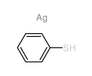 Benzenethiol,silver(1+) salt (1:1)结构式