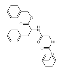 L-Phenylalanine,N-[(phenylmethoxy)carbonyl]glycyl-, phenylmethyl ester (9CI) structure