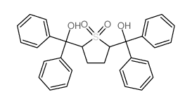 Hexitol,2,3,4,5-tetradeoxy-2,5-episulfonyl-1,1,6,6-tetra-C-phenyl- (9CI) Structure