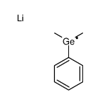 dimethyl(phenyl)germanium,lithium Structure