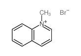 Quinolinium, 1-methyl-,bromide (1:1) picture