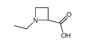 1-乙基-(2S)-2-氮杂环丁烷羧酸结构式