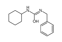 1-benzyl-3-cyclohexylurea Structure