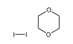 Diiodid*1,4-Dioxan结构式