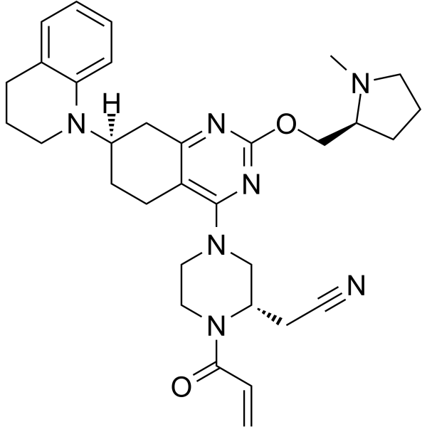 KRAS G12C inhibitor 25 structure