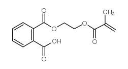 邻苯二甲酸单-2-(甲基丙烯酰氧基)乙酯结构式