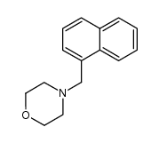4-(萘-1-基甲基)吗啉结构式