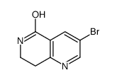 3-BROMO-7,8-DIHYDRO-1,6-NAPHTHYRIDIN-5(6H)-ONE Structure