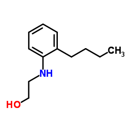 N-丁基－N-羟乙基苯胺结构式