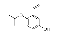 3-ethenyl-4-propan-2-yloxyphenol Structure