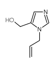 (1-烯丙基-1H-咪唑-5-基)-甲醇结构式