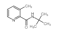 3-甲基-吡啶-2-羧酸叔丁酰胺结构式