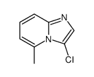 3-氯-5-甲基咪唑并[1,2-a]吡啶结构式