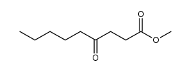 4-Ketopelargonic acid methyl ester结构式