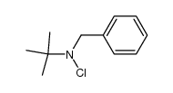 N-t-Butyl-N-benzyl-N-chloroamin Structure