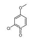 2-chloro-4-methoxy-1-oxidopyridin-1-ium结构式