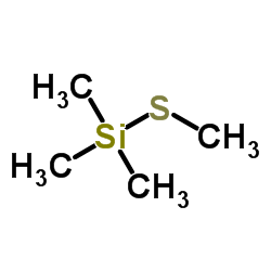 Trimethyl(methylsulfanyl)silane Structure