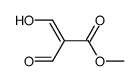 2-PROPENOIC ACID, 2-FORMYL-3-HYDROXY-, METHYL ESTER结构式