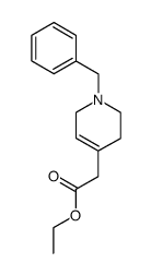 ethyl 2-(1-benzyl-1,2,3,6-tetrahydropyridin-4-yl)acetate Structure