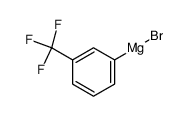 间(三氟甲基)苯基溴化镁结构式
