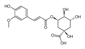 5-O-阿魏酰奎尼酸结构式