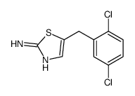 5-(2,5-二氯苄基)噻唑-2-胺结构式