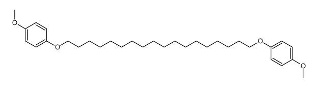 1,18-bis-(4-methoxy-phenoxy)-octadecane Structure