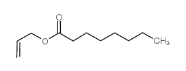 辛酸-2-丙烯酯结构式
