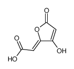 β-Hydroxy-γ-carboxymethylen-butenolid Structure