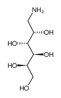 1-Amino-1-deoxy-D-galacticol Structure