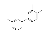 1-(3,4-dimethylphenyl)-2,3-dimethylbenzene结构式