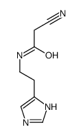 Acetamide,2-cyano-N-[2-(1H-imidazol-4-yl)ethyl]- (9CI)结构式