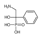 (2-amino-1-hydroxy-1-phenylethyl)phosphonic acid Structure