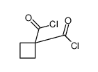 1,1-Cyclobutanedicarbonyl dichloride (9CI)结构式