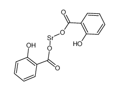 柳酸锶结构式